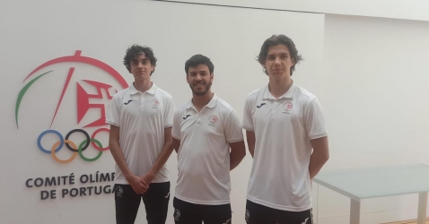 Denis Hrabar, Nuno Cordeiro e Tomé Agostinho de partida para o FOJE