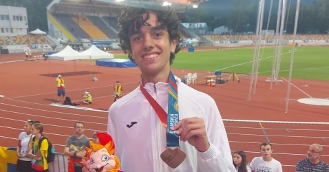 Nuno Cordeiro medalhado de bronze no FOJE