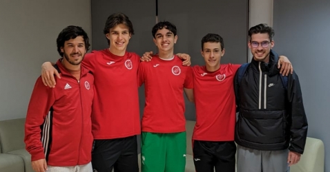 NUNO, DENIS E EDUARDO EM ESTÁGIO NACIONAL DO SETOR DE DESENVOLVIMENTO