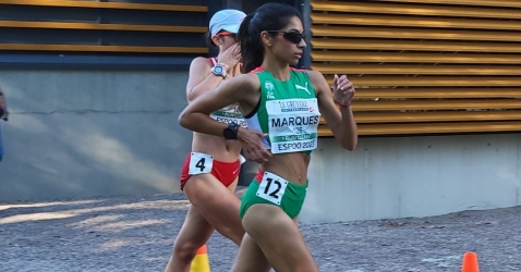 BRUNA MARQUES EM GRANDE NO CAMPEONATO DA EUROPA DE SUB-23