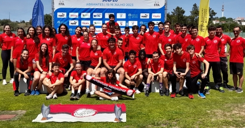 VICE CAMPEÕES NACIONAIS DE SUB-20 MASCULINOS E FEMININOS E UMA CHUVA DE MEDALHAS EM ABRANTES